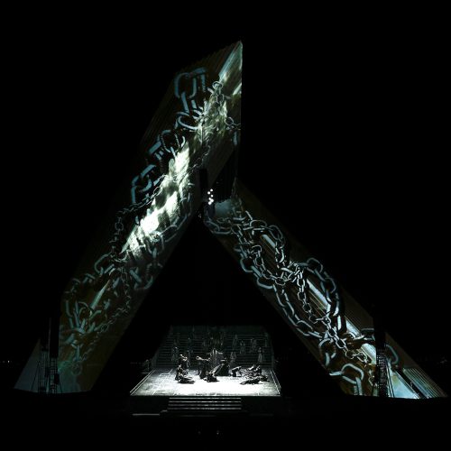 Galerie Lichtdesign Saarpolygon